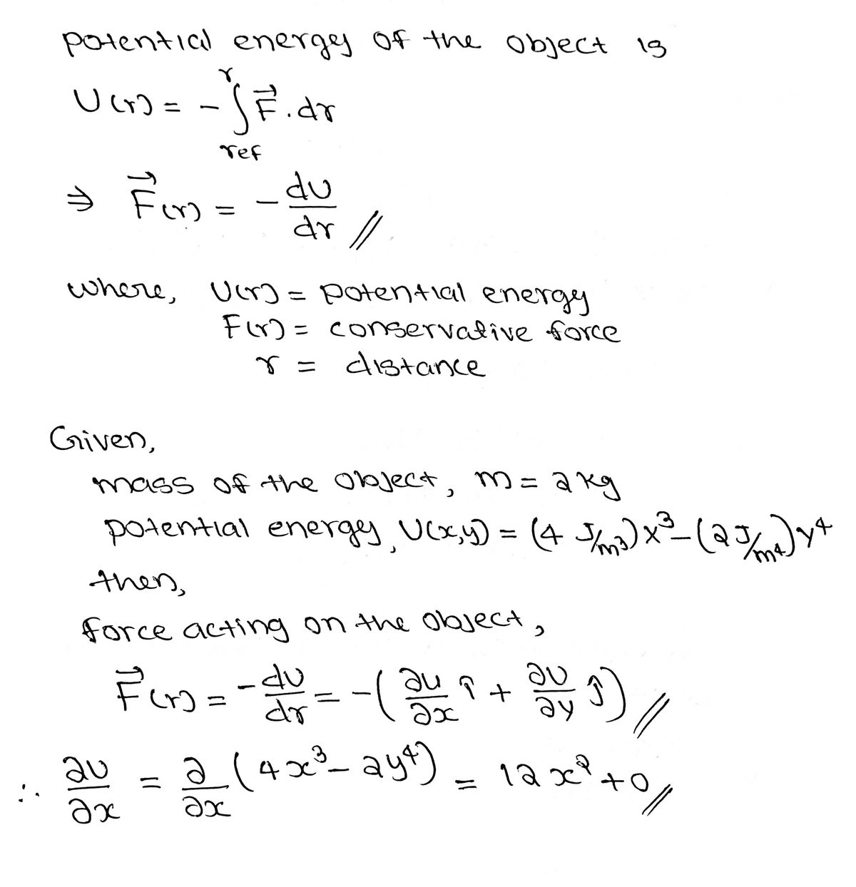 Physics homework question answer, step 1, image 1